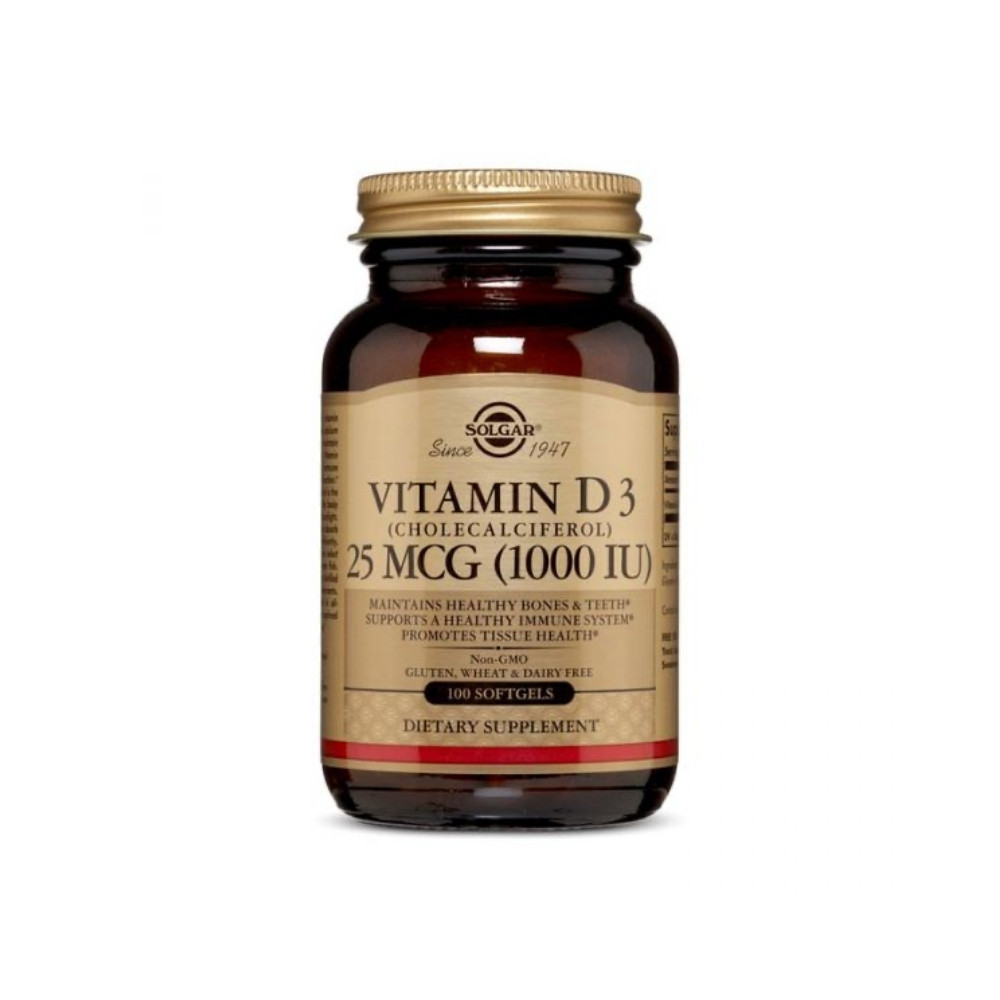 Solgar Vitamin D3 1000 IU 